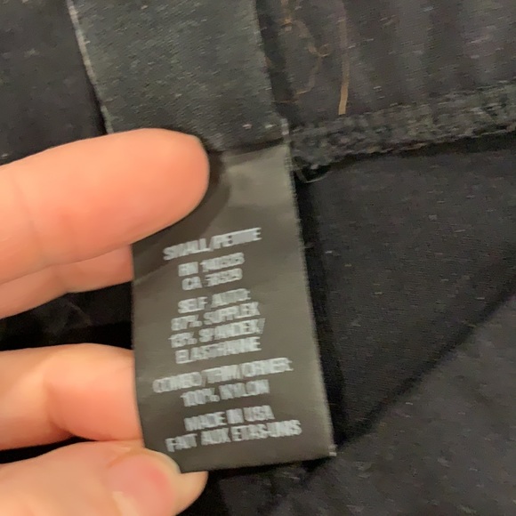 Rune NYC Black Zipper Leggings SP - Picture 4 of 5